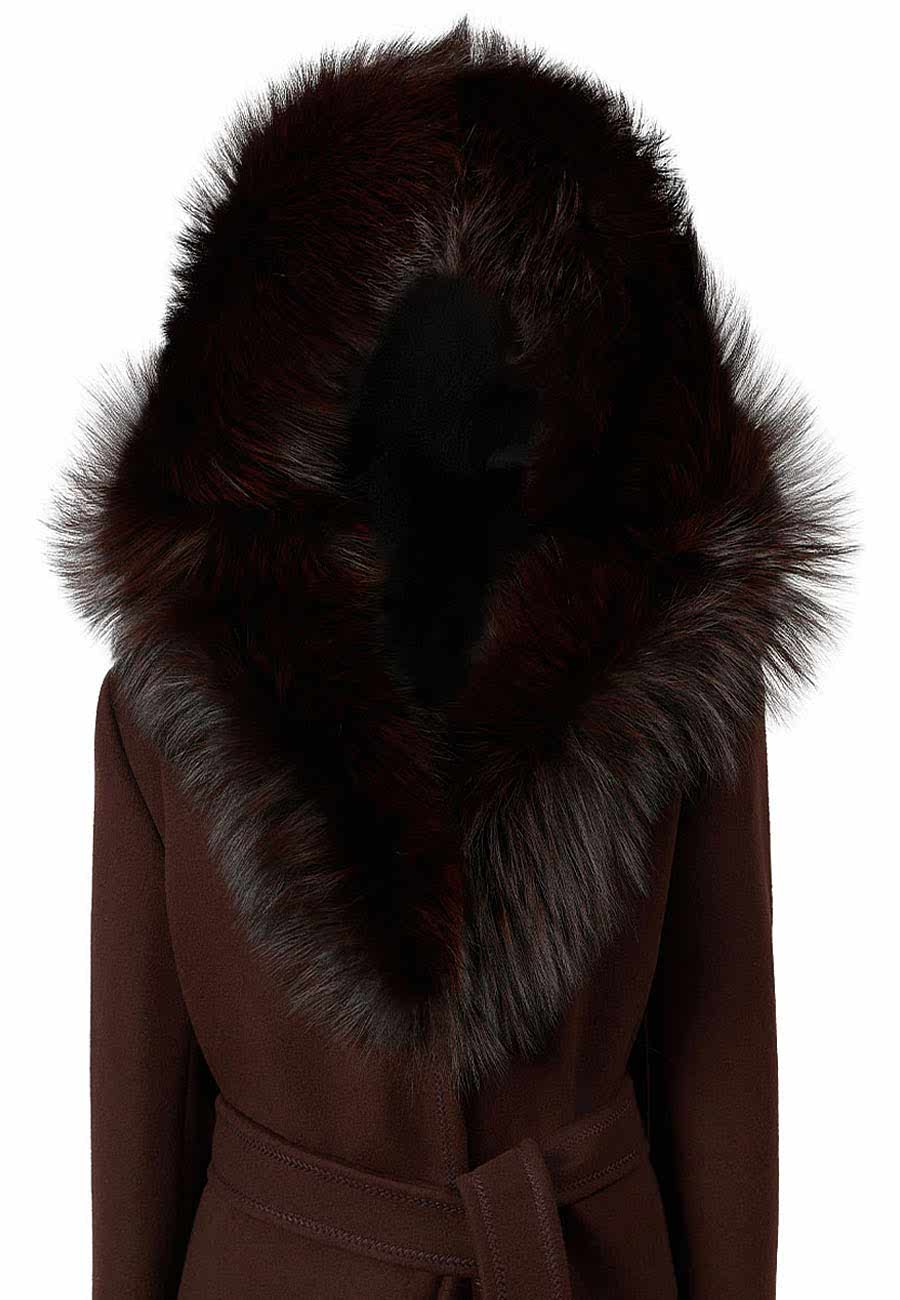 Парка с мехом лисы