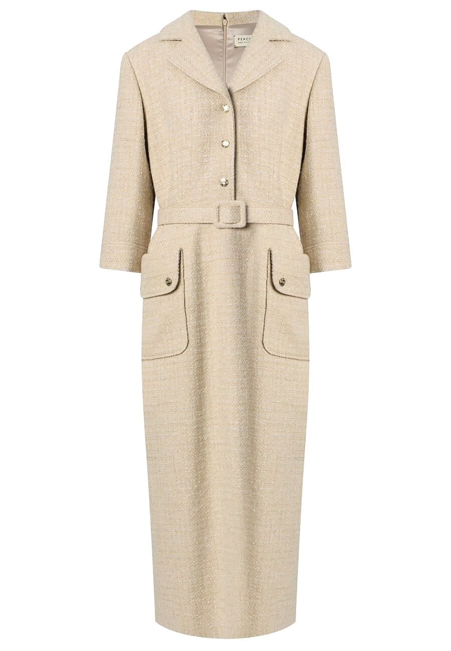 Платье твид