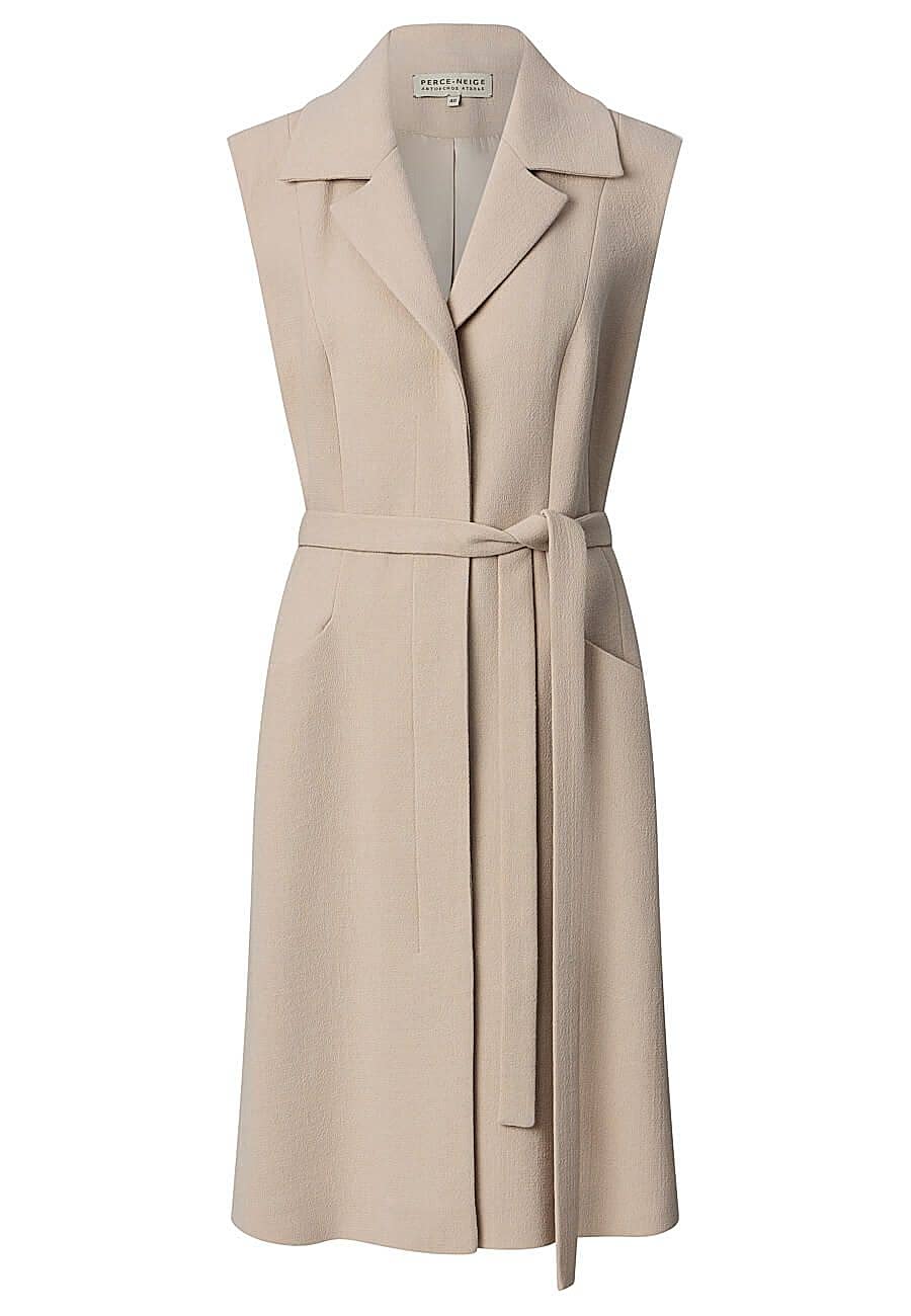 Жилет бежевый