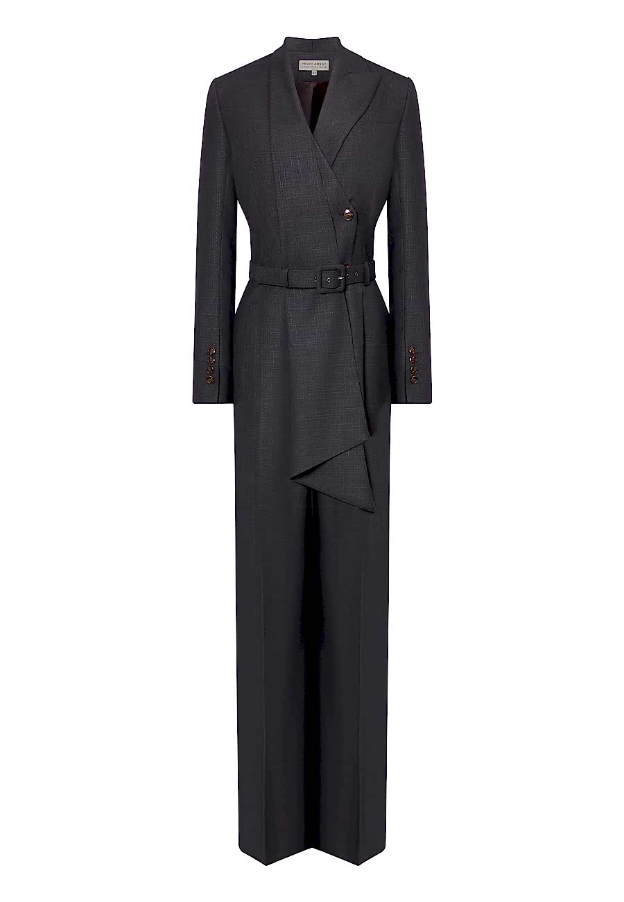 Комбинезон серый