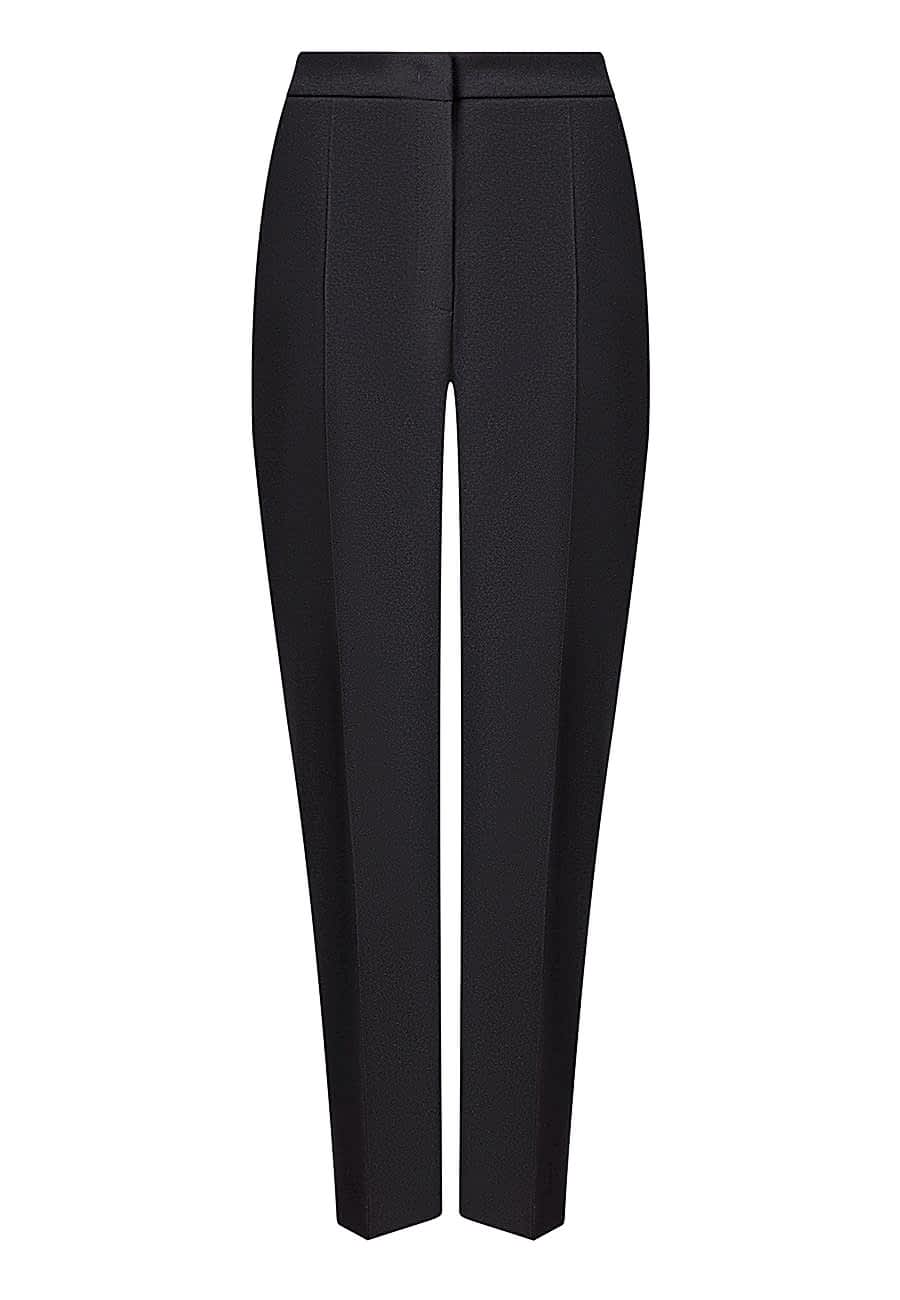 Брюки прямые черные