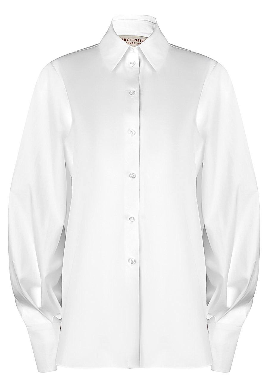 Блузка с объемными рукавами