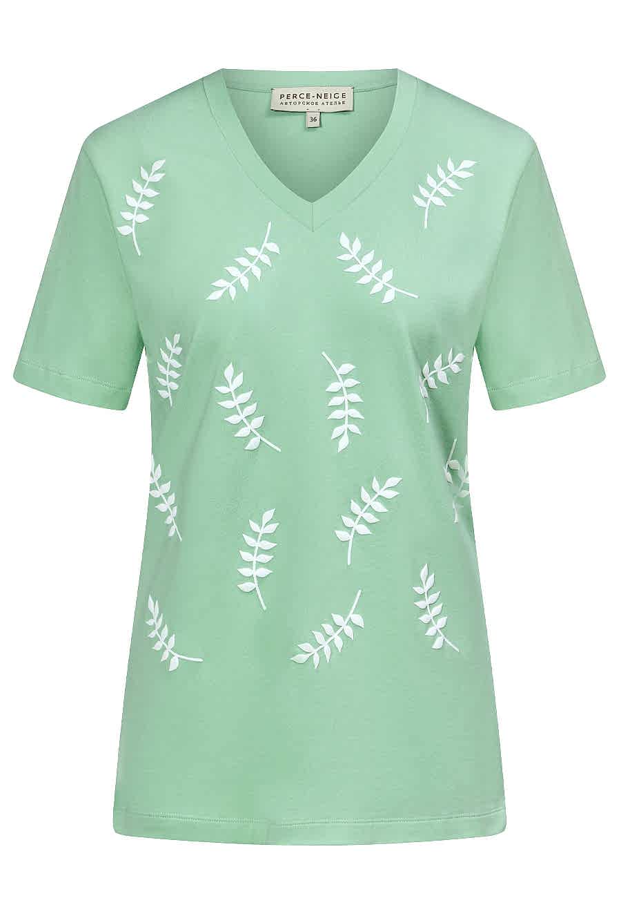 Футболка зеленая