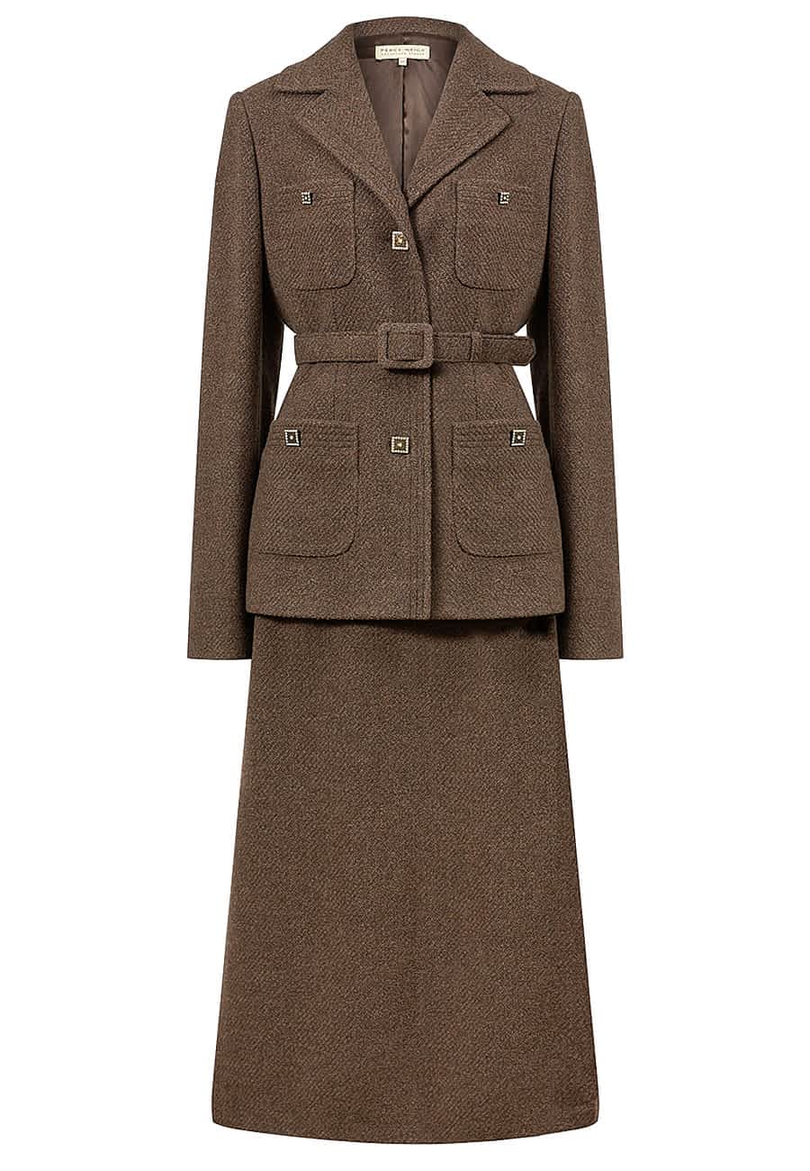 Костюм из шерсти