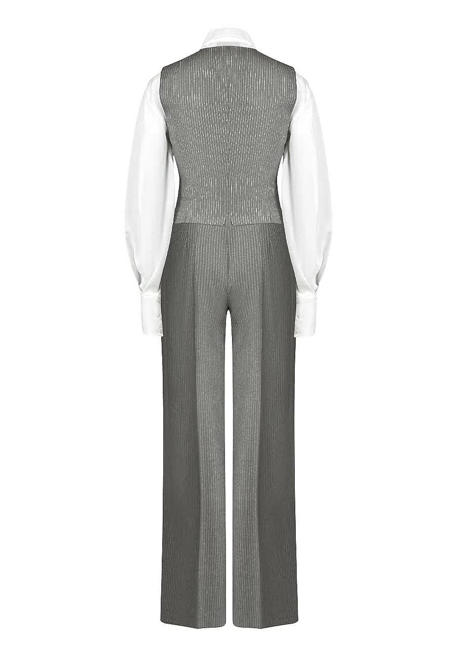 Костюм-двойка в полоску