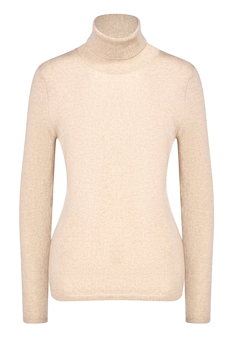 Свитер из кашемира светло-бежевый