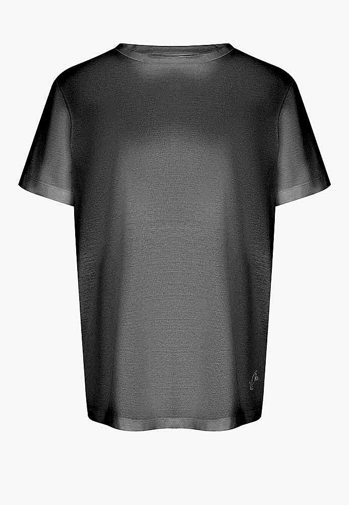 Футболка белая с подснежником