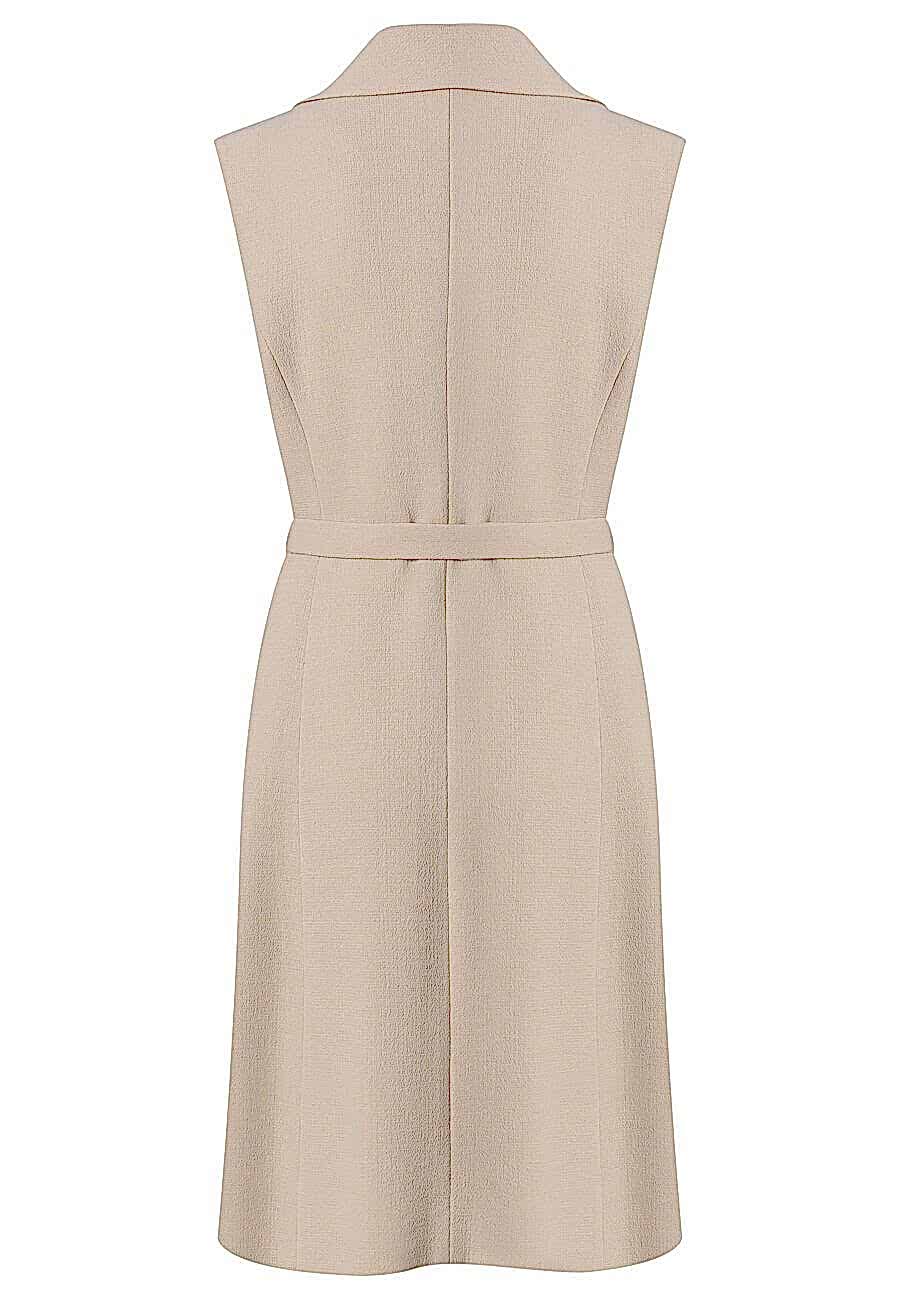 Жилет бежевый