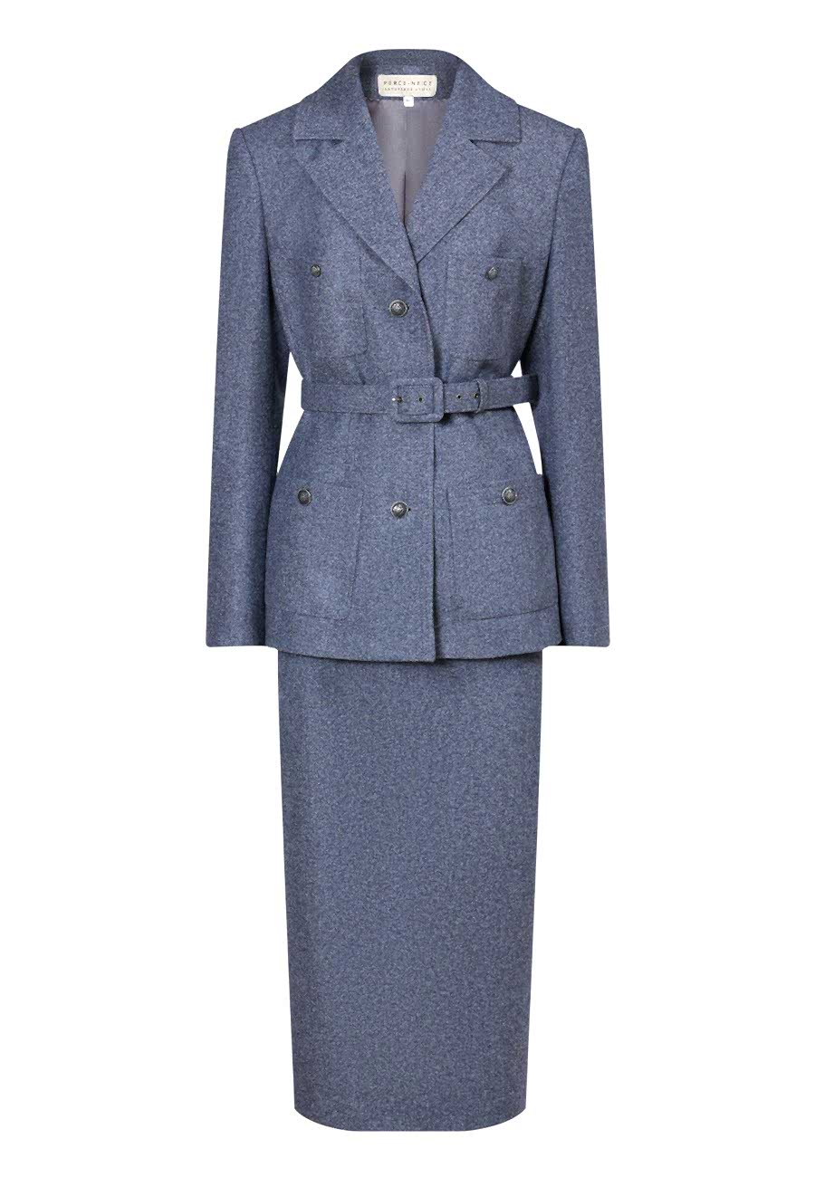 Костюм жакет с юбкой